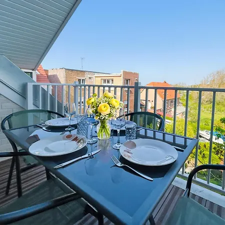 Appartement T2 Lumineux, Balcon, Parking Privé, à Pied! Bray-Dunes